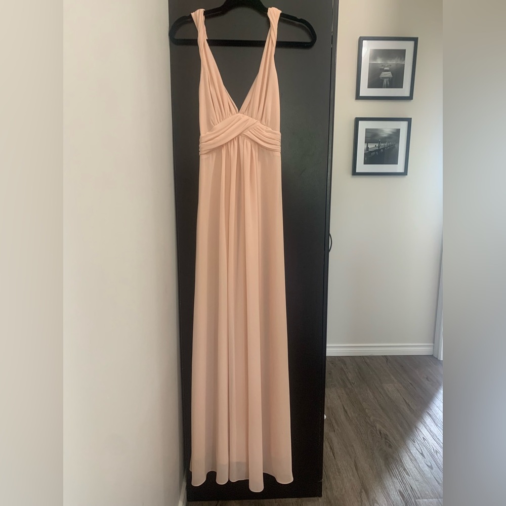 Blush Bridesmaid Dress